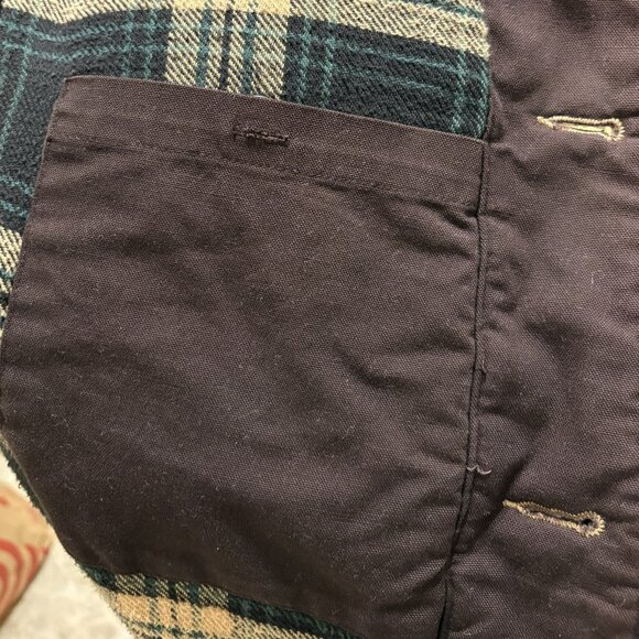 Chaps Ralph Lauren Corduroy Flannel Lined Chore Jacket Men's Size XL - Picture 4 of 8